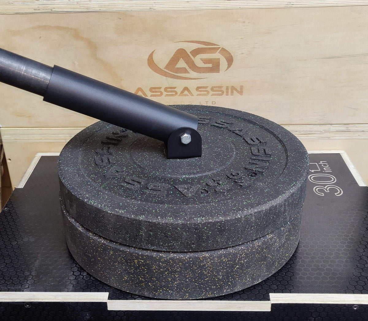 Accessoire "Landmine" à goupille pour plaque de poids