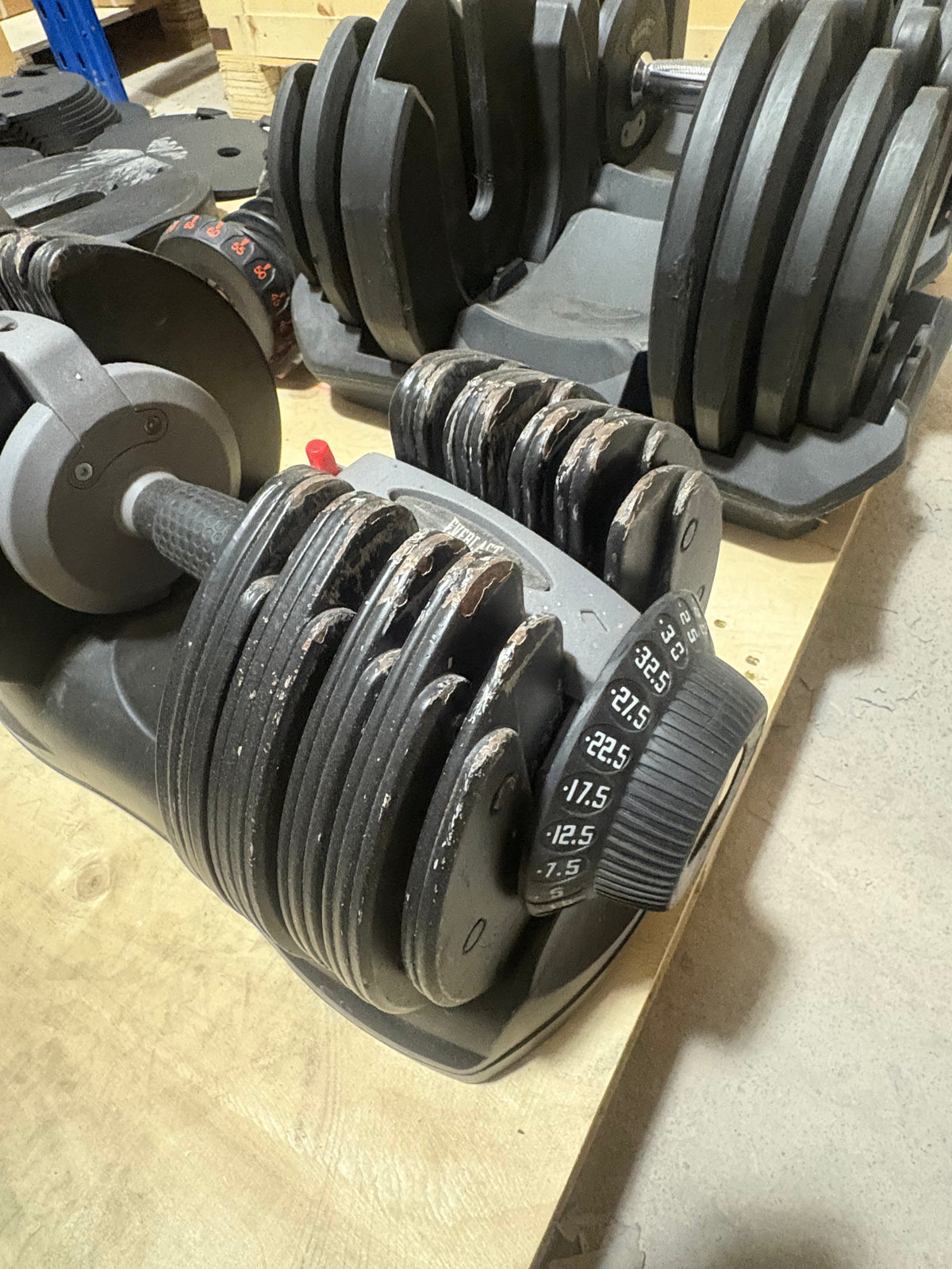 Haltère réglable unique de 5 à 32,5 kg
