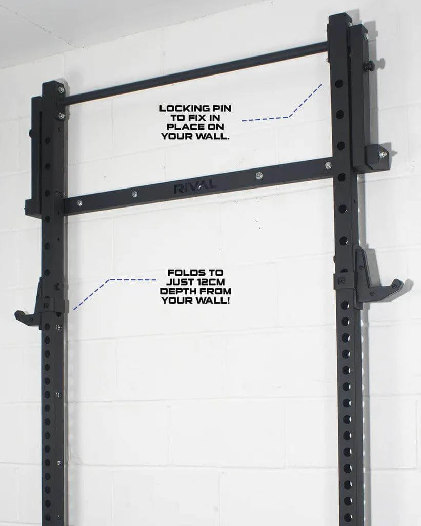 Support mural pliant vertical